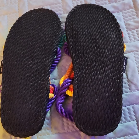 Colorful Rope Sandals - Picture 2 of 4
